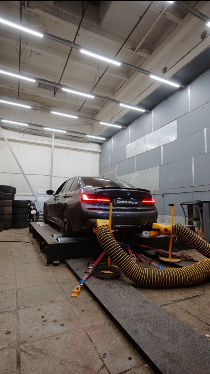 Stage 2 и комплексное дооснащение для BMW: замер 465 л.с. на диностенде и апгрейд мультимедиа MGU