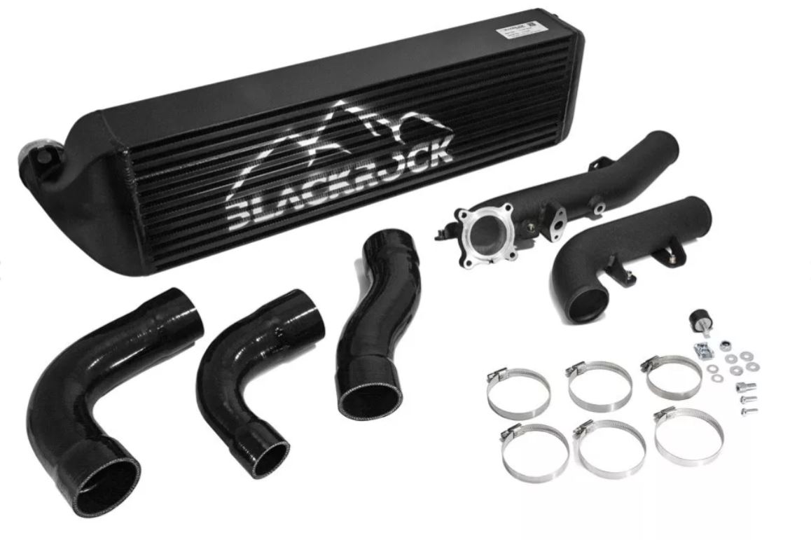 Интеркулер BlackRock Lab TY-INT-0016 Toyota Yaris GR с чардж-пайпами