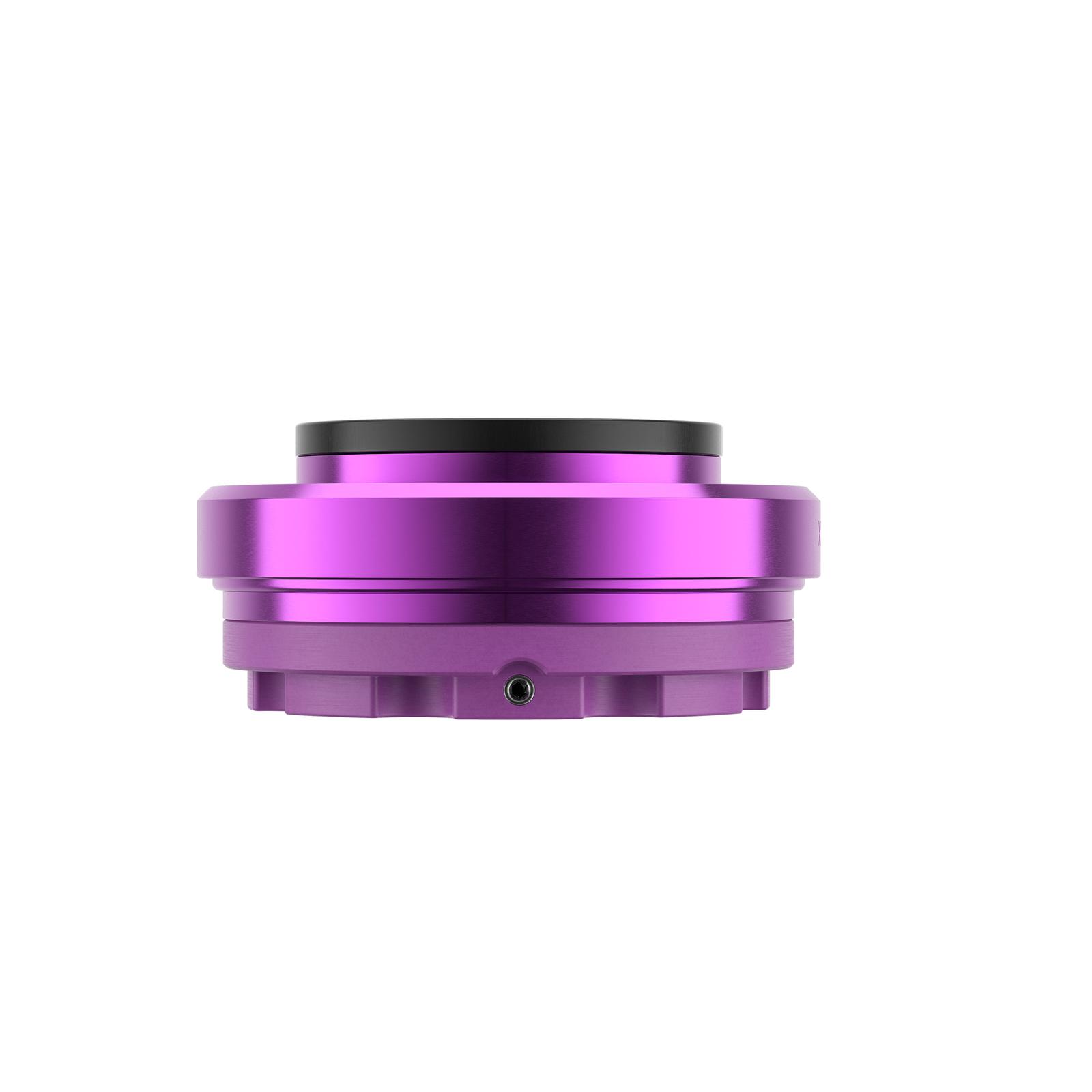 KW Assembly top mount purple with plastic spring perch