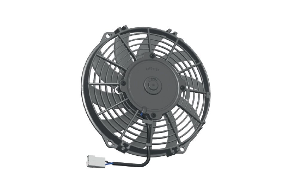 Вентилятор втягивающий (за радиатором) 9" (225mm) 920 м3/ч SPAL VA07-AP12/C-31A