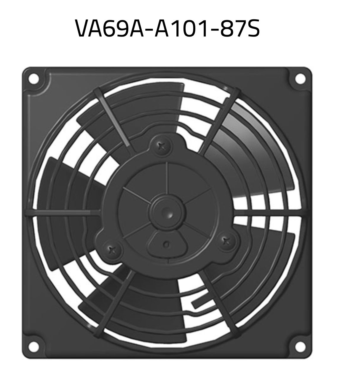 Вентилятор толкающий (перед радиатором) 4.5" (115mm) 400 м3/ч SPAL VA69A-A101-87S
