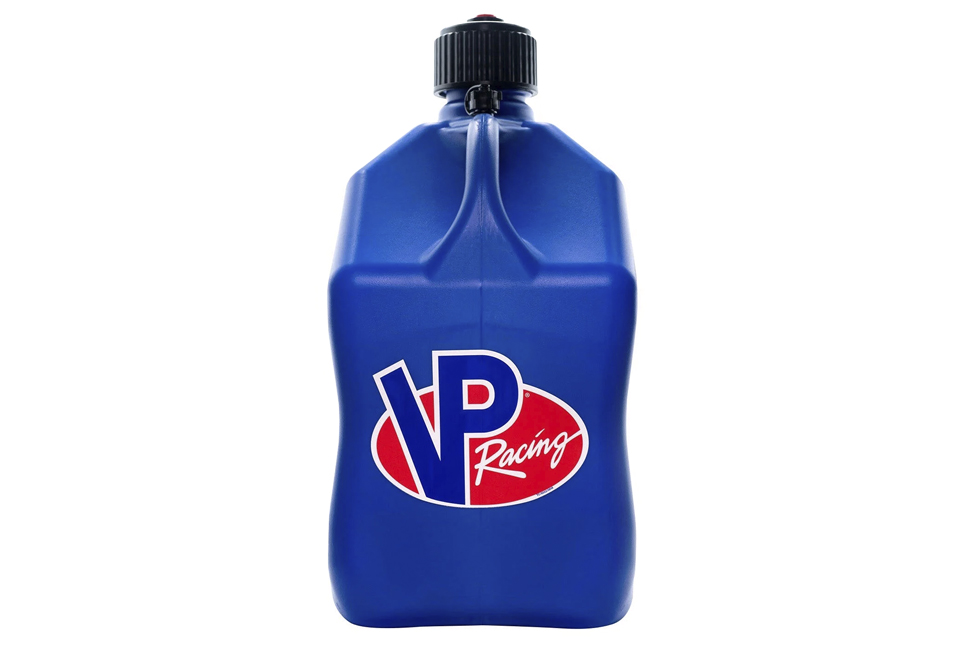 Канистра с заправочным шлангом 20.8L, заливным носиком VP Racing 3532-CA, синяя