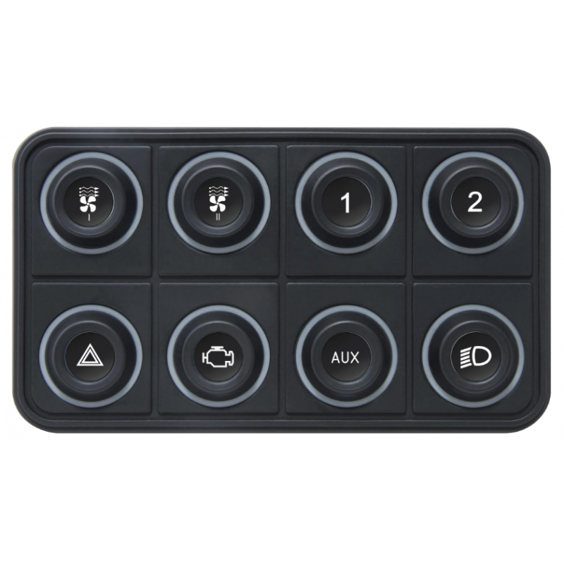 ECUMASTER КЛАВИАТУРА CAN 8 POS