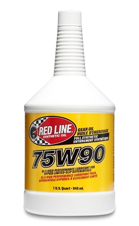 Масло трансмиссионное REDLINE 75W90 GL-5, 57904 (946 мл.)