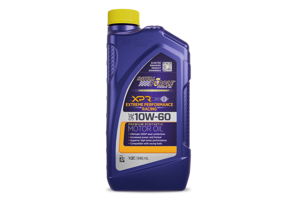 Масло моторное ROYAL PURPLE XPR Synthetic Extreme Performance 10W-60 Racing 6061 (946 мл.)