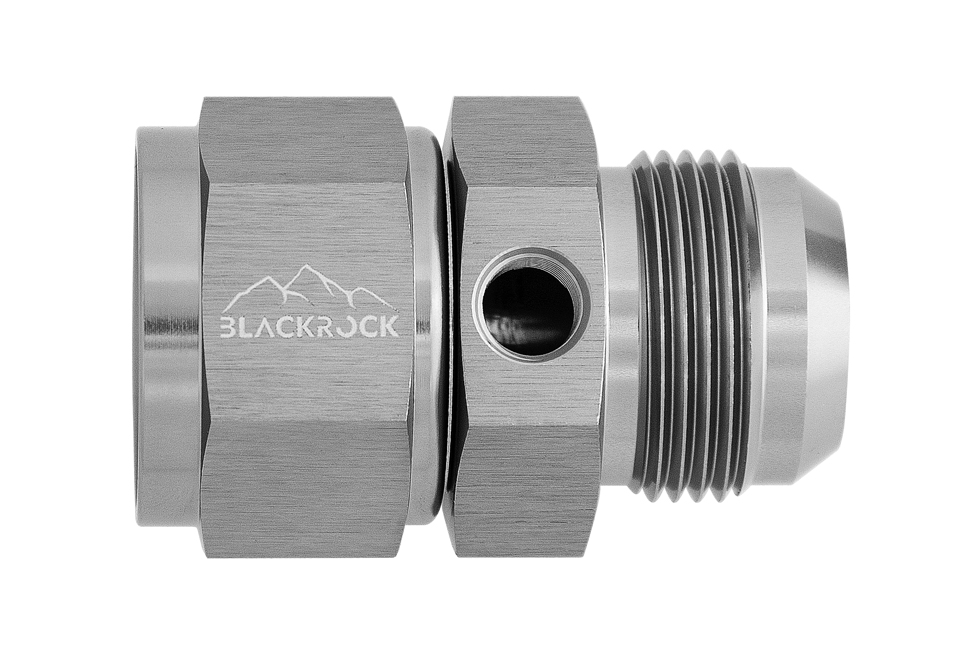 Адаптер под датчик NPT1/8", М AN16 - П AN16, алюминий, BLACKROCK LAB AN1616-18NPTBK