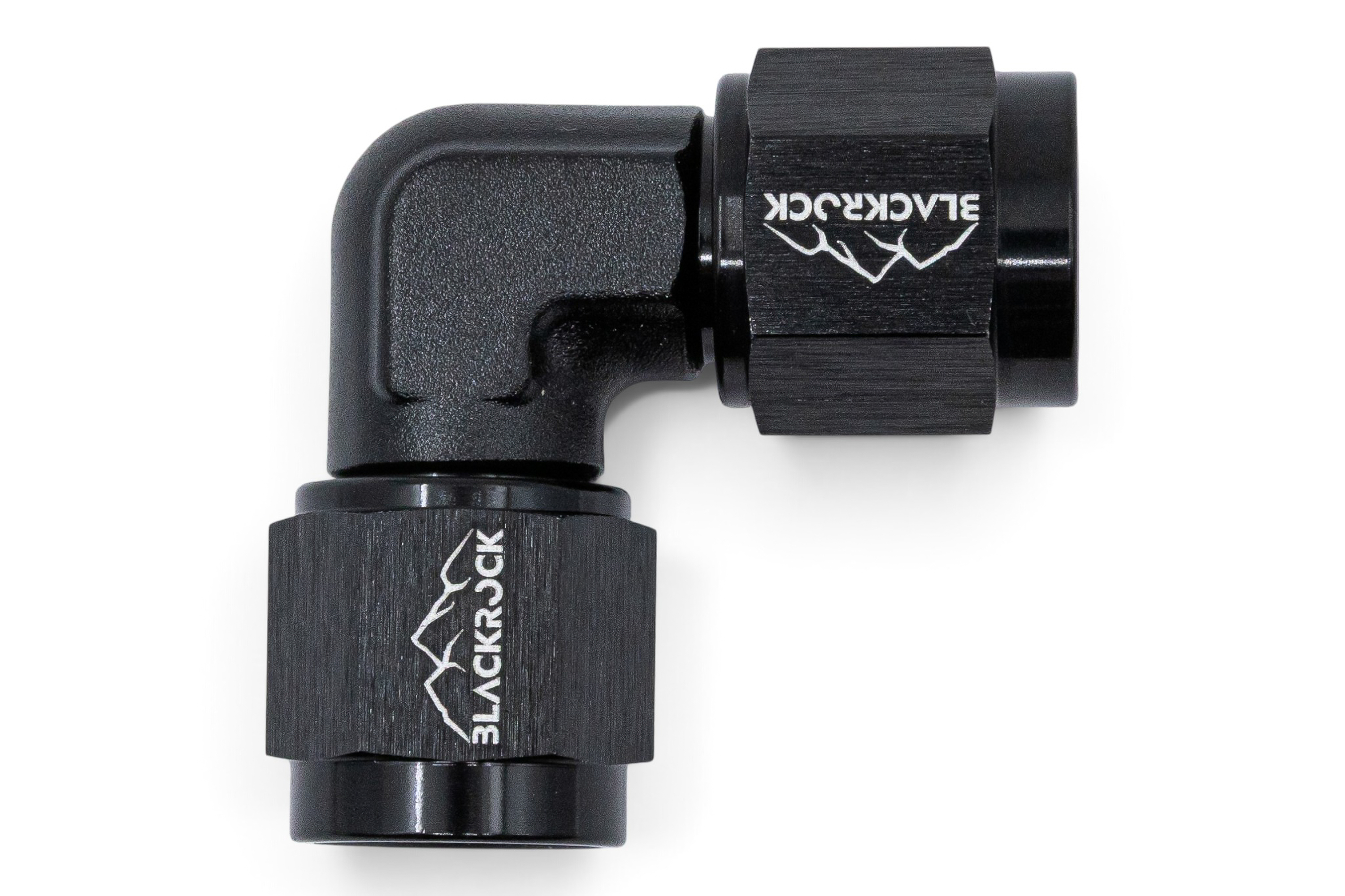 Адаптер М AN06 - М AN06, 90°, алюминий, BLACKROCK LAB, AN934-06SW