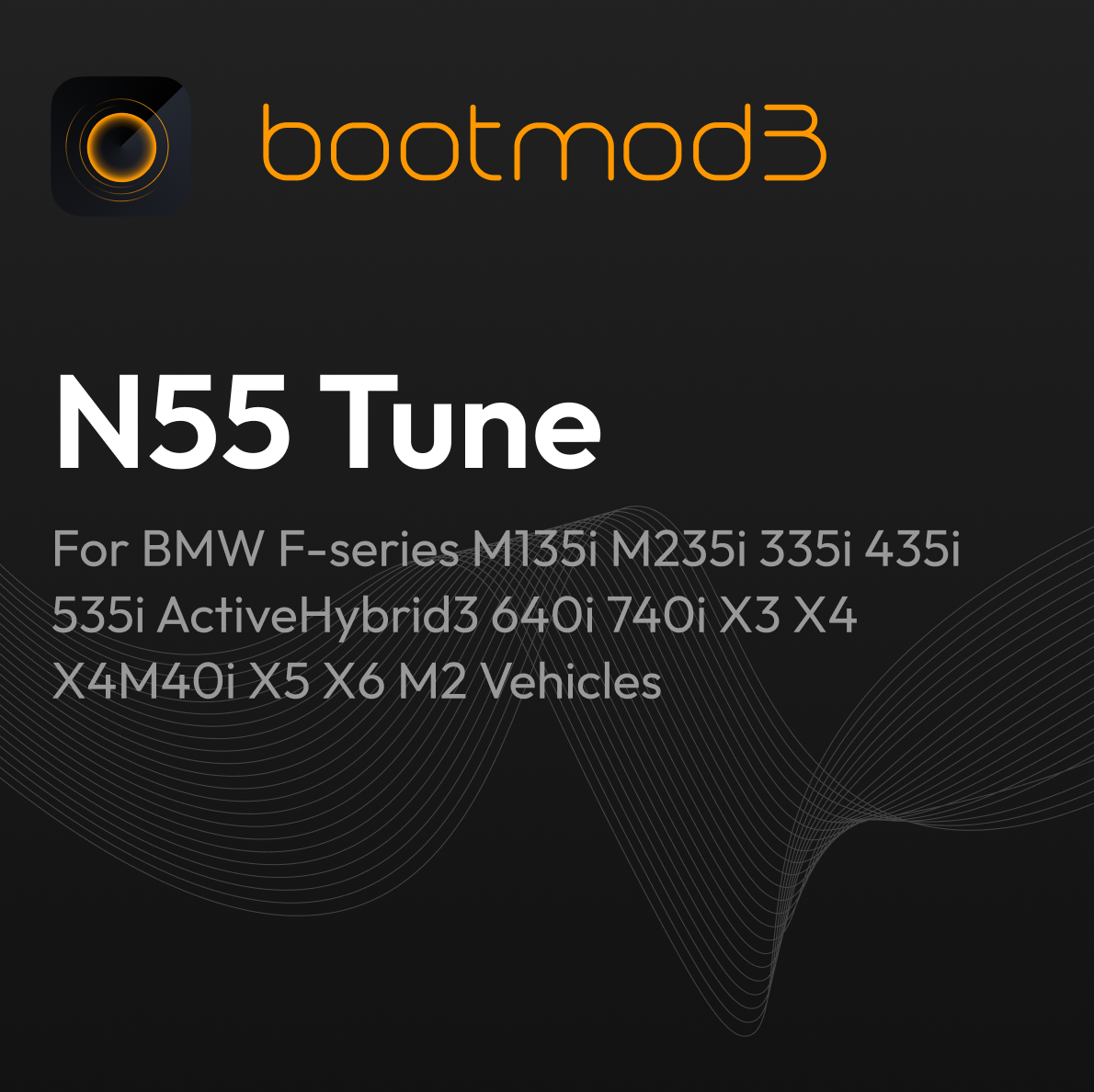bootmod3 N55 Tune - For BMW F-series M135i M235i 335i 435i 535i ActiveHybrid3 640i 740i X3 X4 X4M40i X5 X6 M2 Vehicles