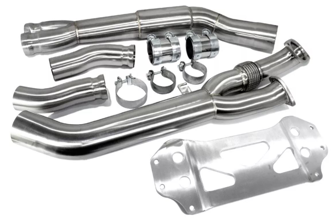 Мидпайп (средняя часть выхлопа) BlackRock Lab BMW-EP-0358 BMW M3 G80, M4 G82