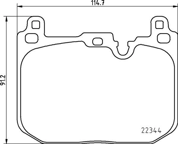 Колодки тормозные DC1875P15 DC Brakes Street STR.S+ перед MINI JCW F56, F54, F60; BMW 1 F40 M135iX;