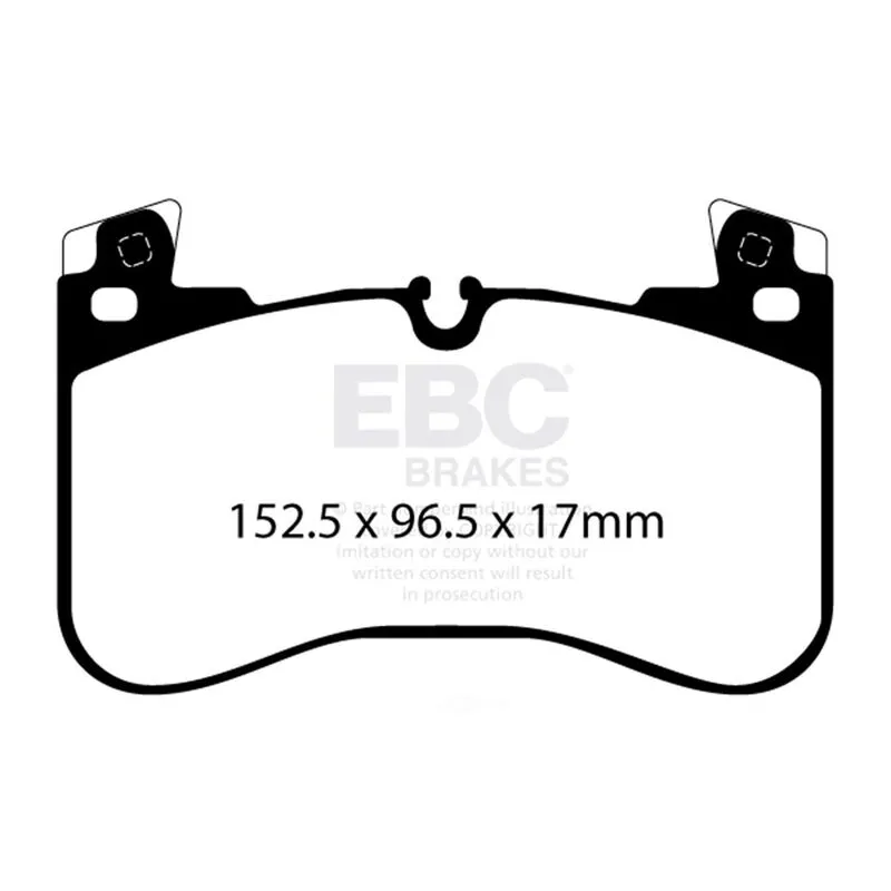 Колодки тормозные DP42401R EBC Yellowstuff Land Rover Defender 2, Discovery 5, Range Rover под 363mm