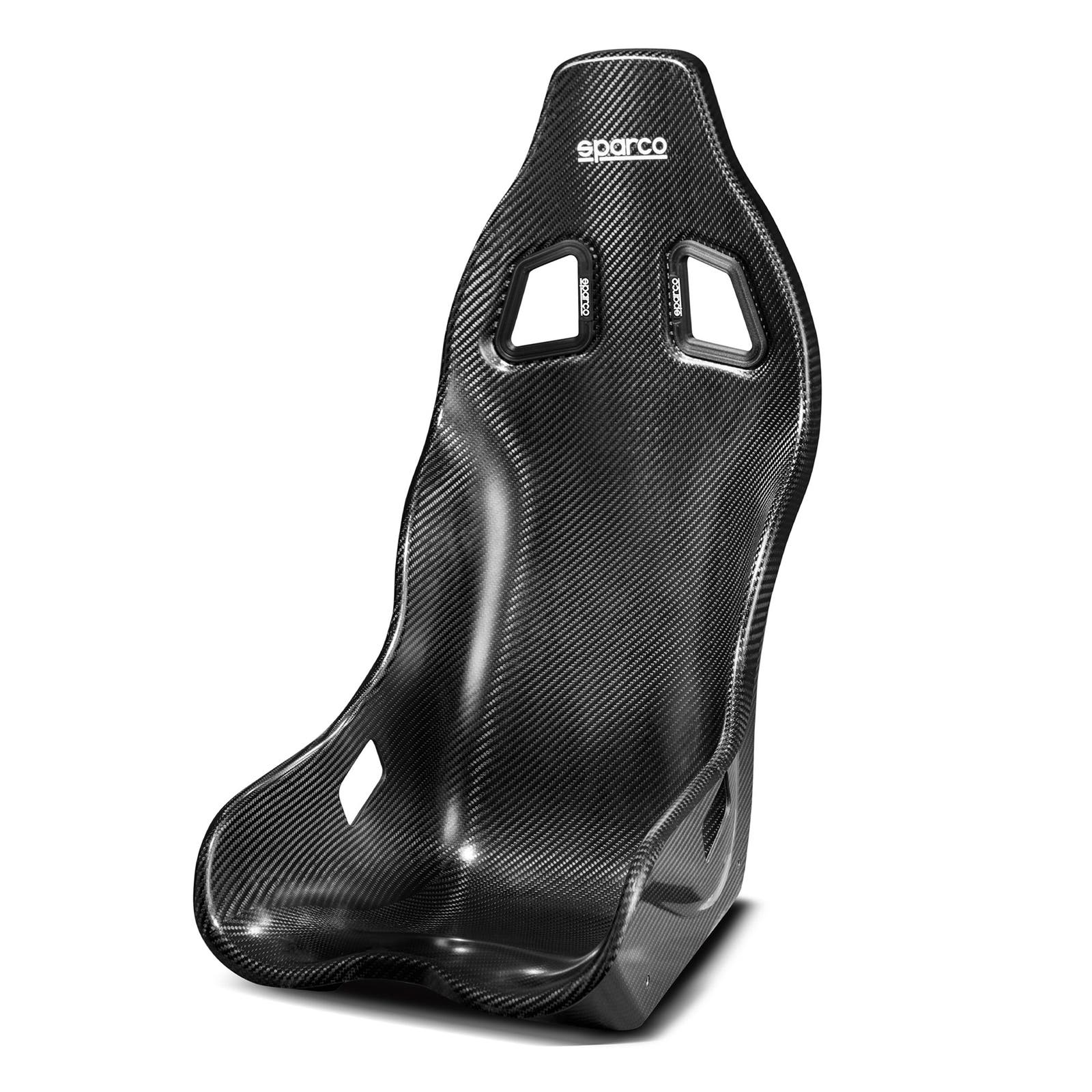 Спортивное сиденье ULTRA CARBON SPARCO, размер S-M, черное, FIA, 008037ZNR