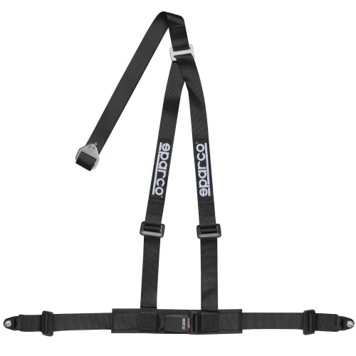 Ремень безопасности SPARCO 3 точки, 2", болты, ECE, чёрный, 04608BV1NR