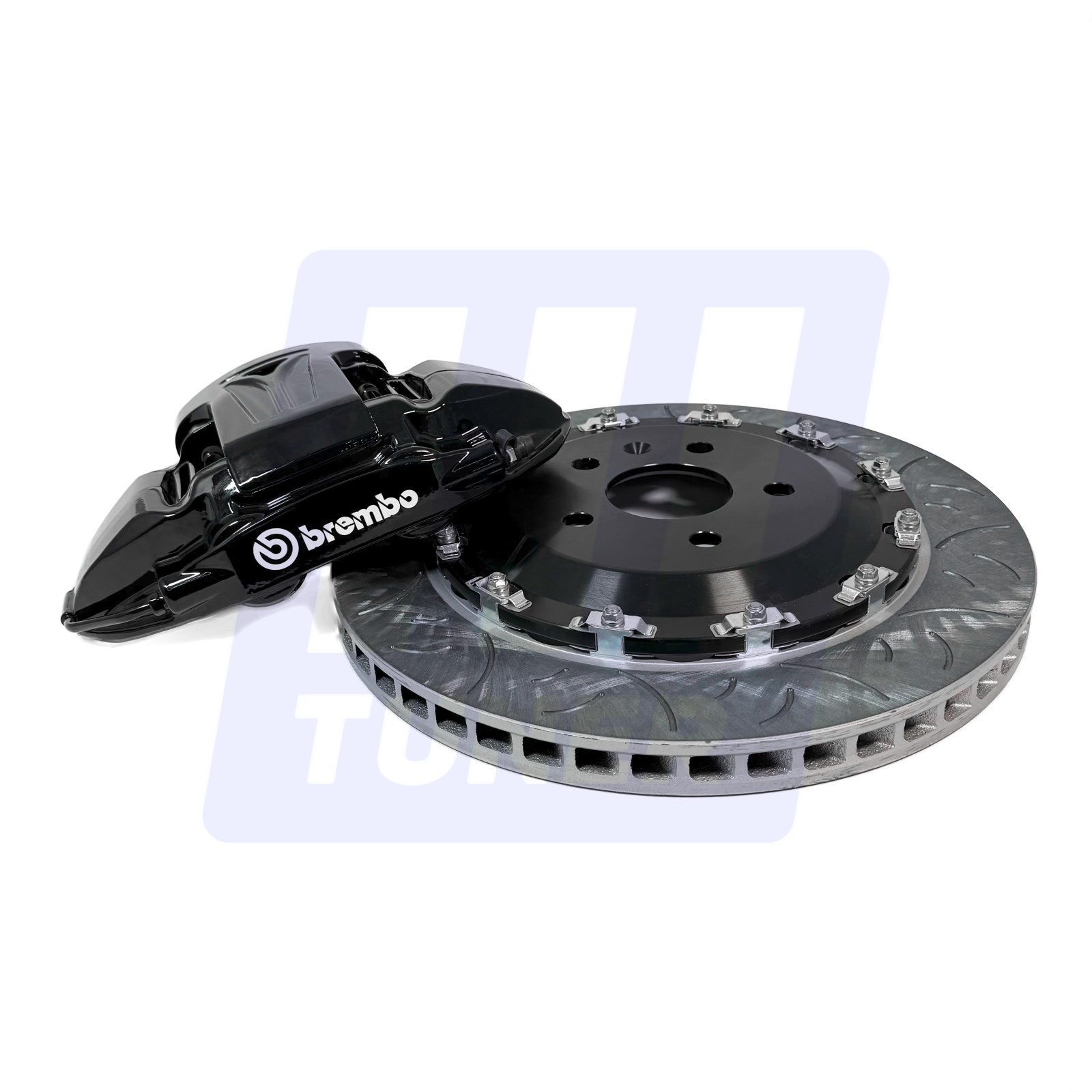 TUNER Комплект задней тормозной системы Brembo 4pot для VAG (чёрный)