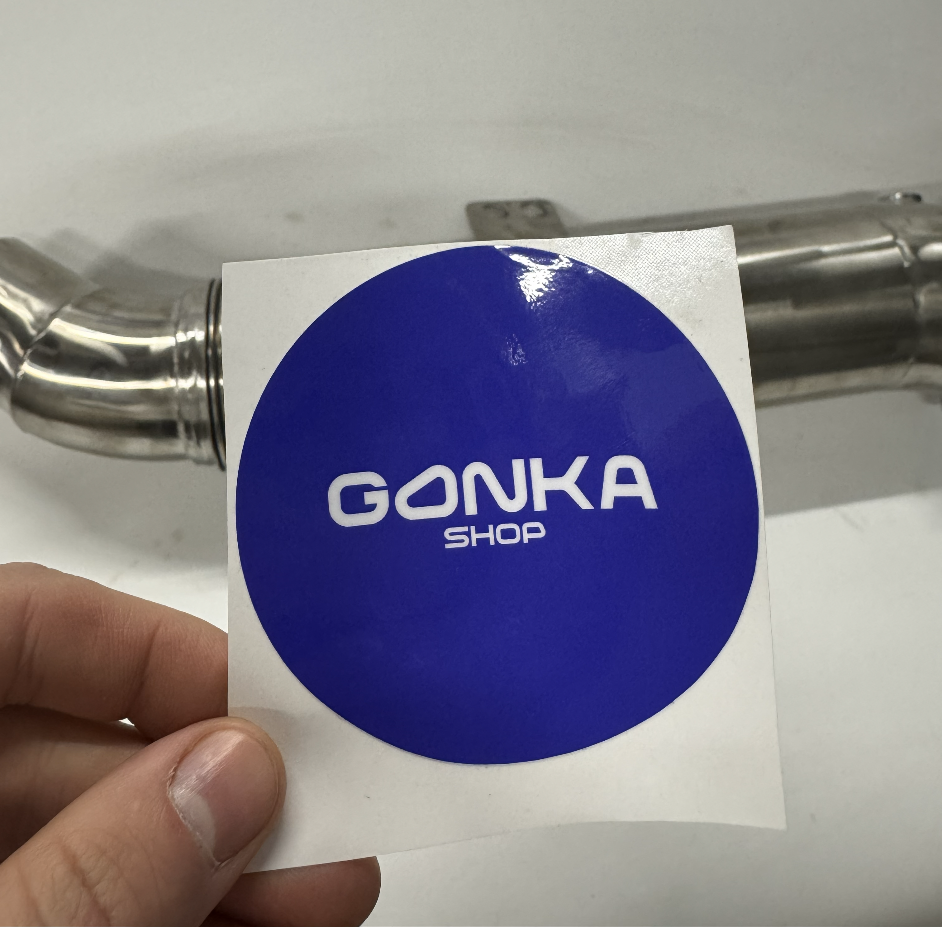 Наклейка Gonka Shop (розыгрыш Выхлопа)
